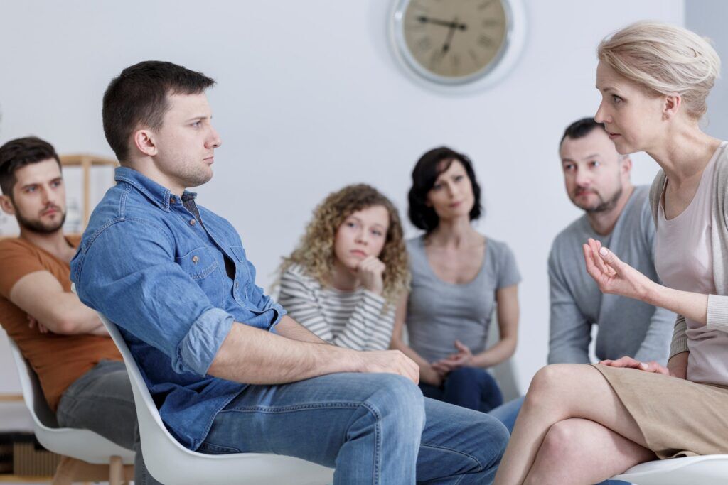 People with a range of personality disorders in group therapy with a mental health provider at Transformations Mending Fences